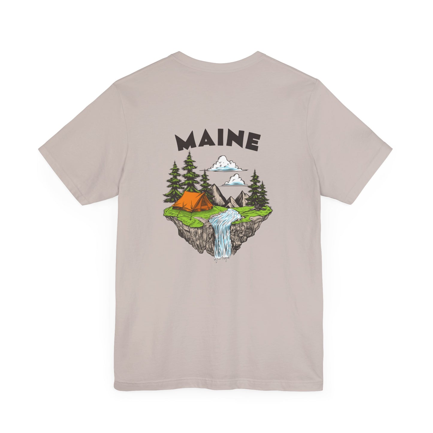 Maine Camping Graphic Tee