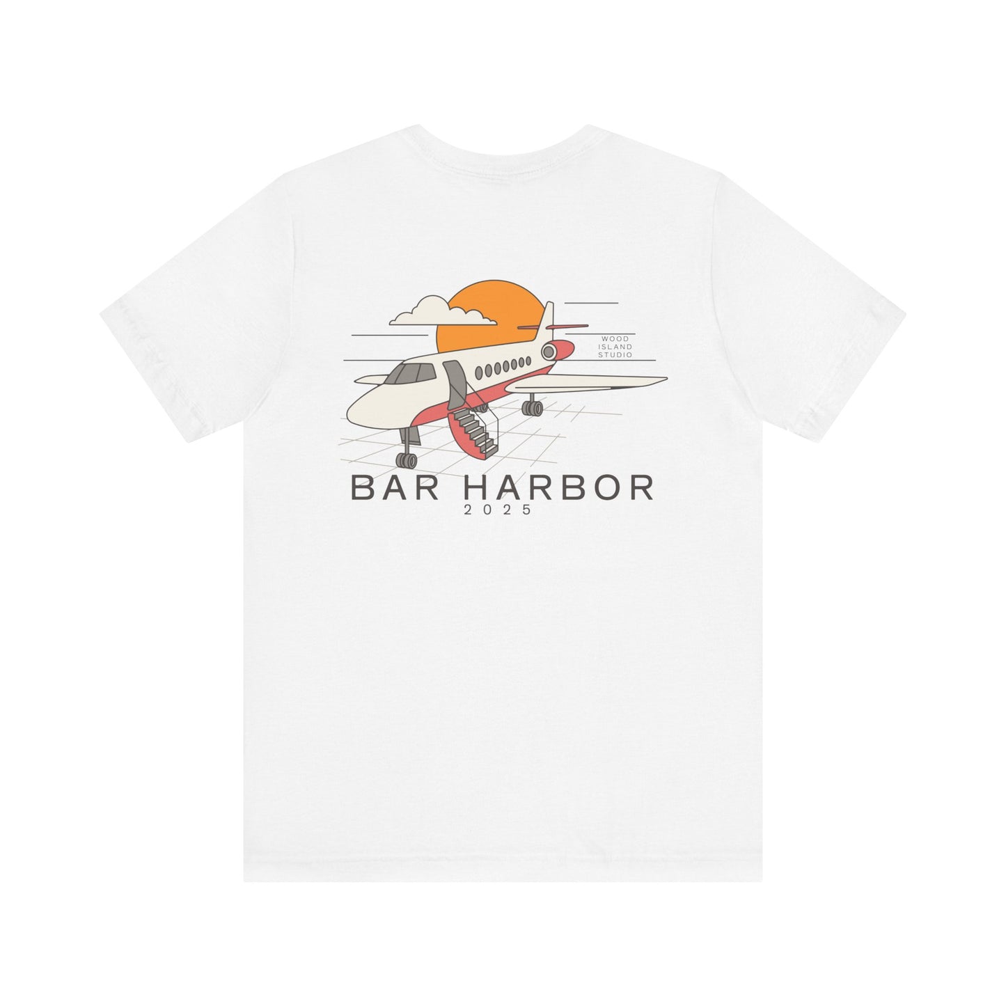 Bar Harbor Maine Aviation Graphic Tee