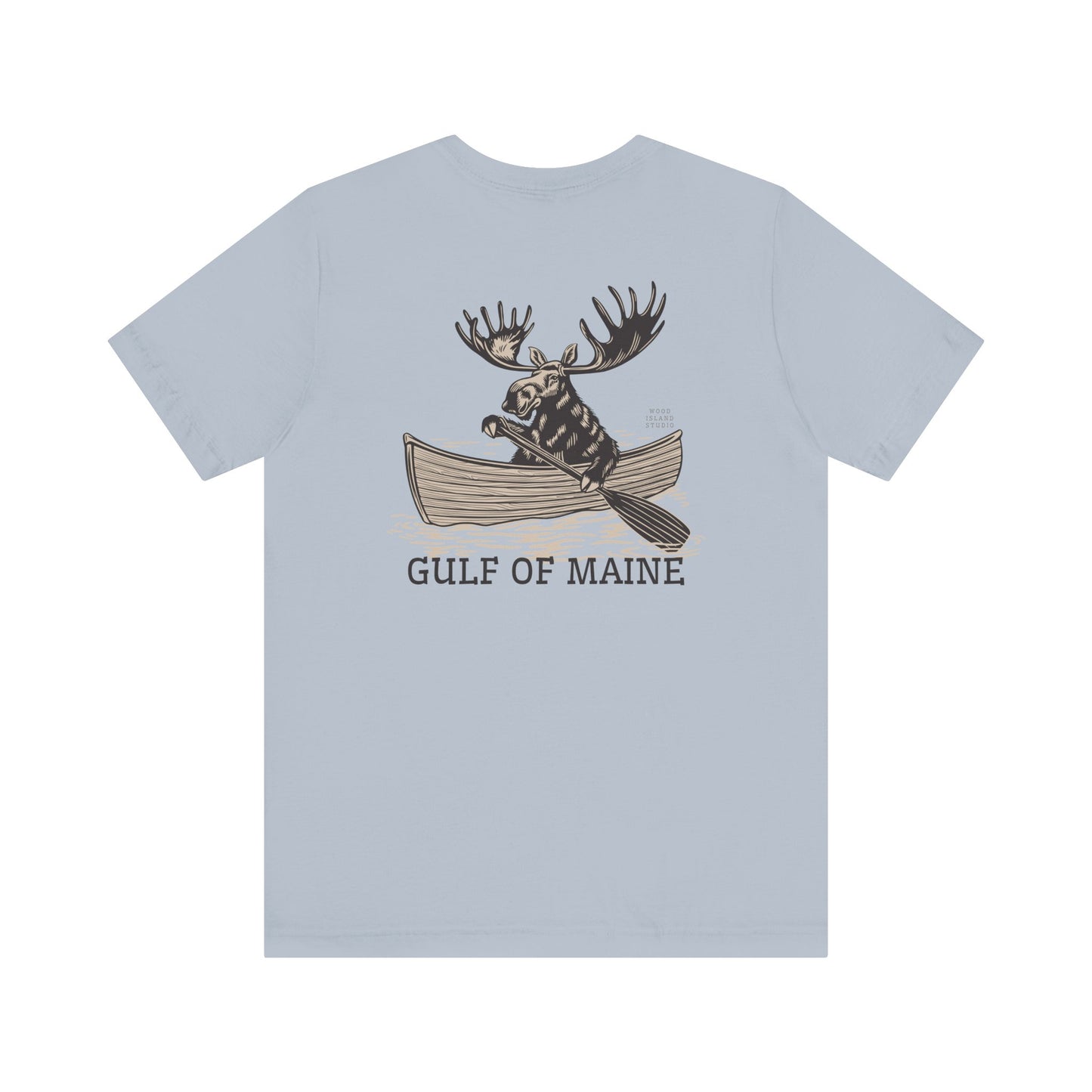 Gulf of Maine Rowing Moose Graphic Tee