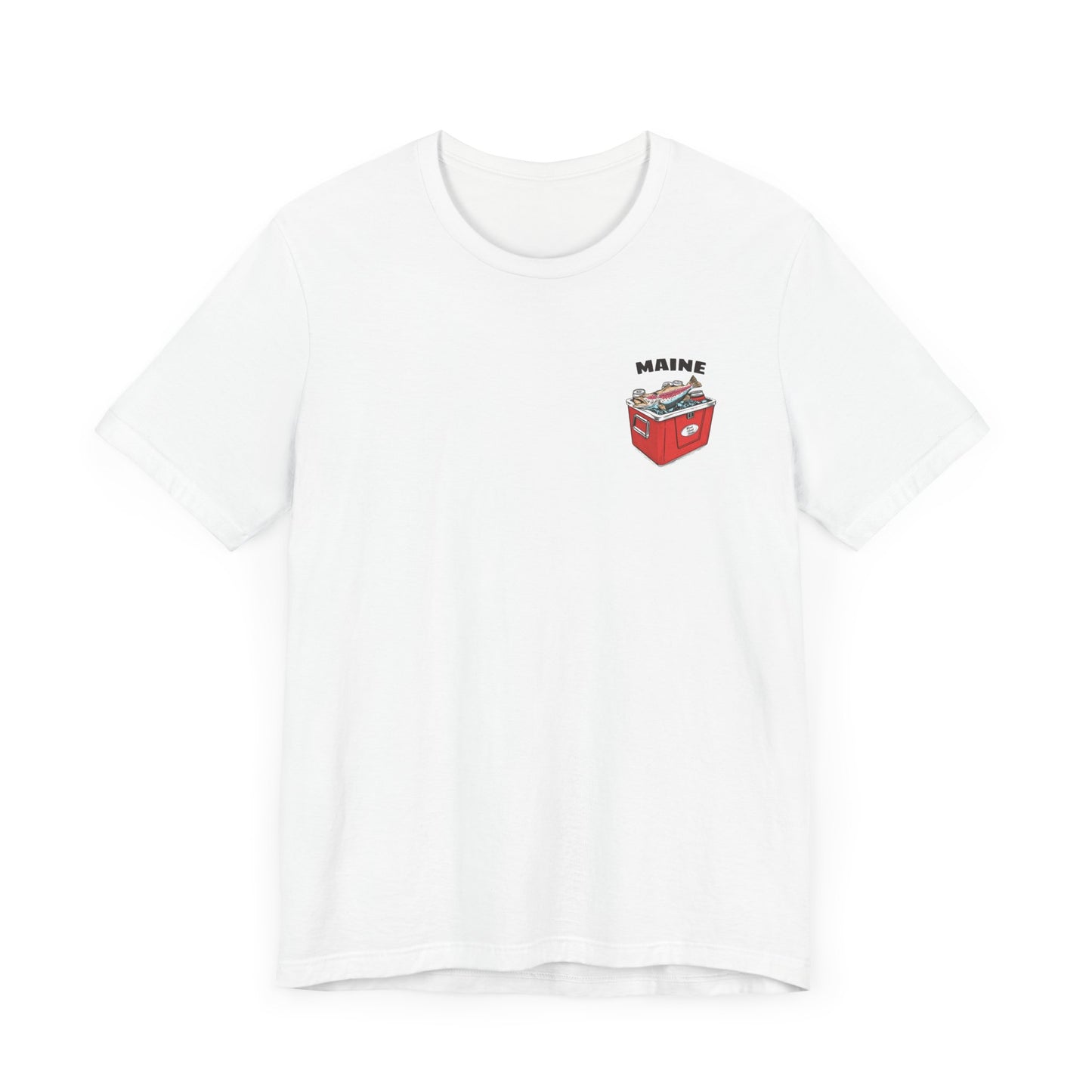 Maine FIsh Camp Graphic Unisex Tee