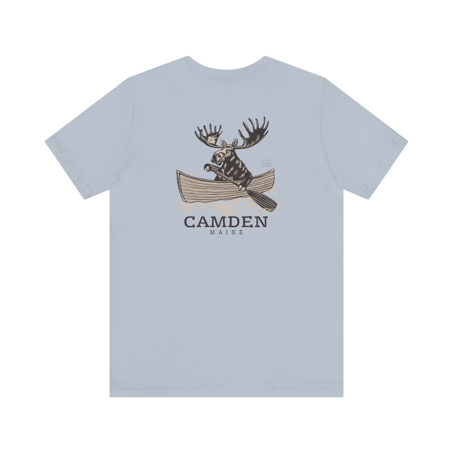 Camden Maine Rowing Moose Graphic Tee