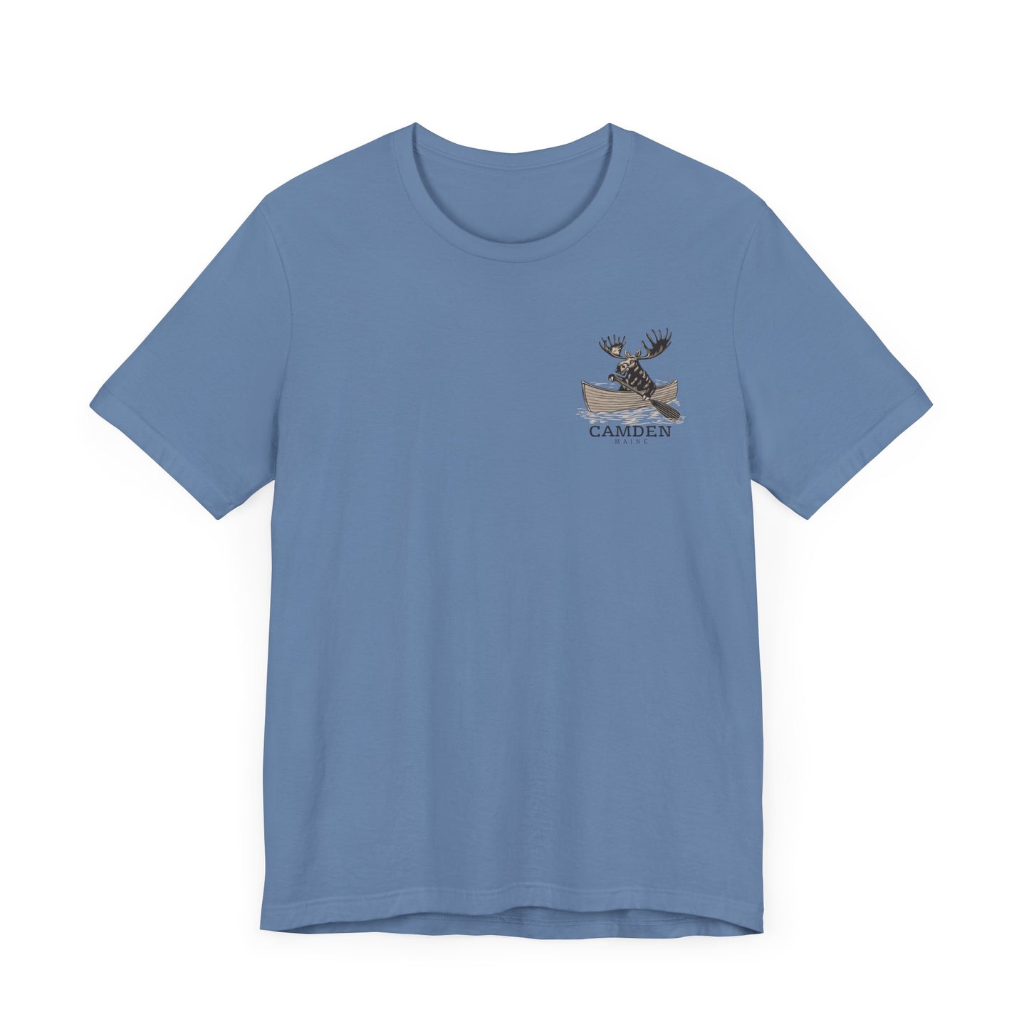 Camden Maine Rowing Moose Graphic Tee