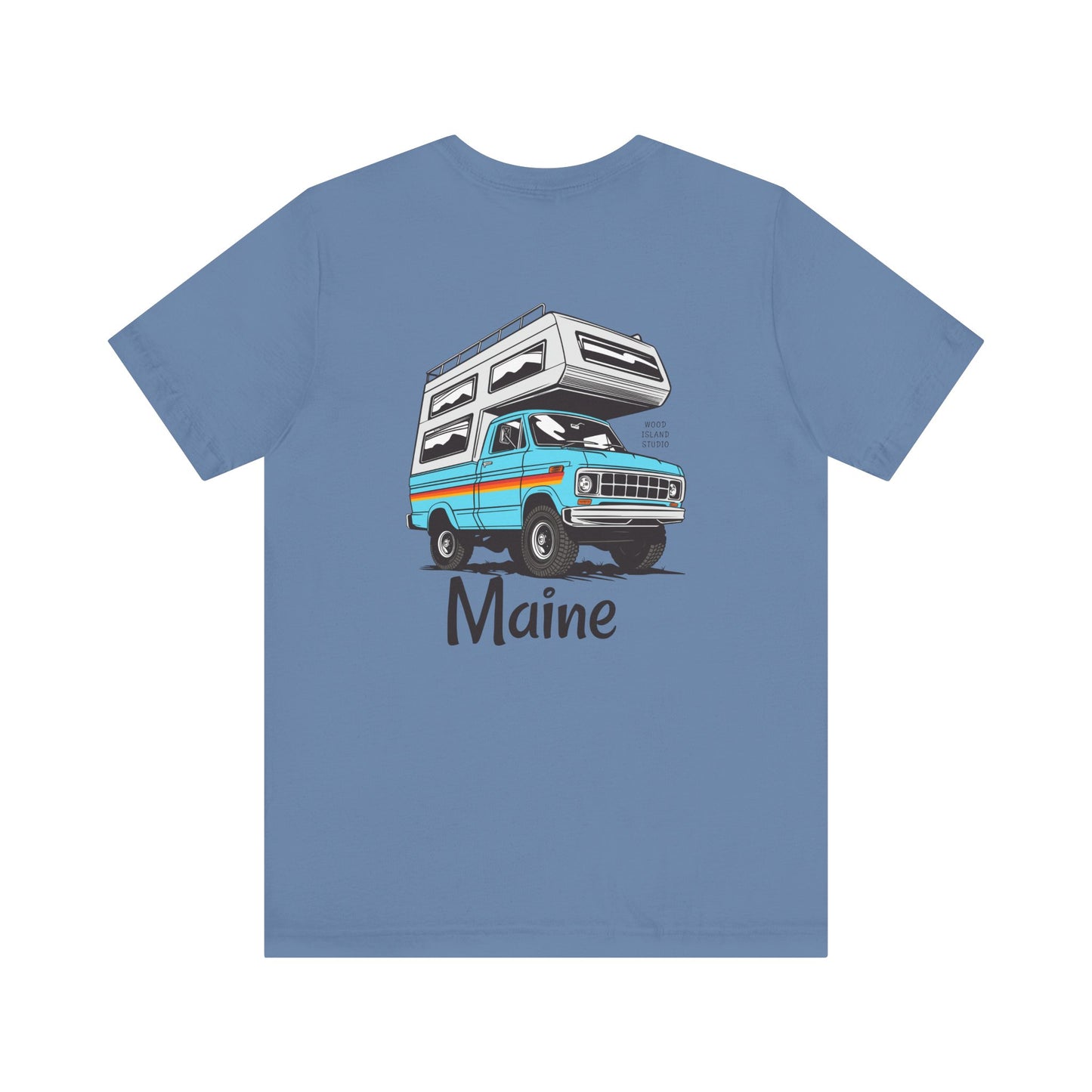 Maine Truck Camper Life Graphic Tee