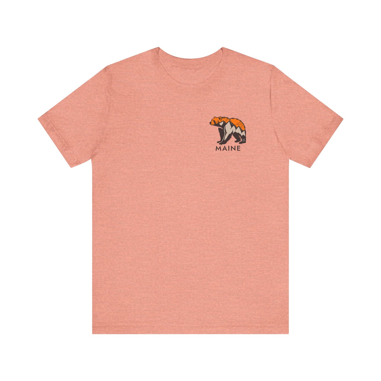 Maine Mountain Bear Graphic Unisex Tee