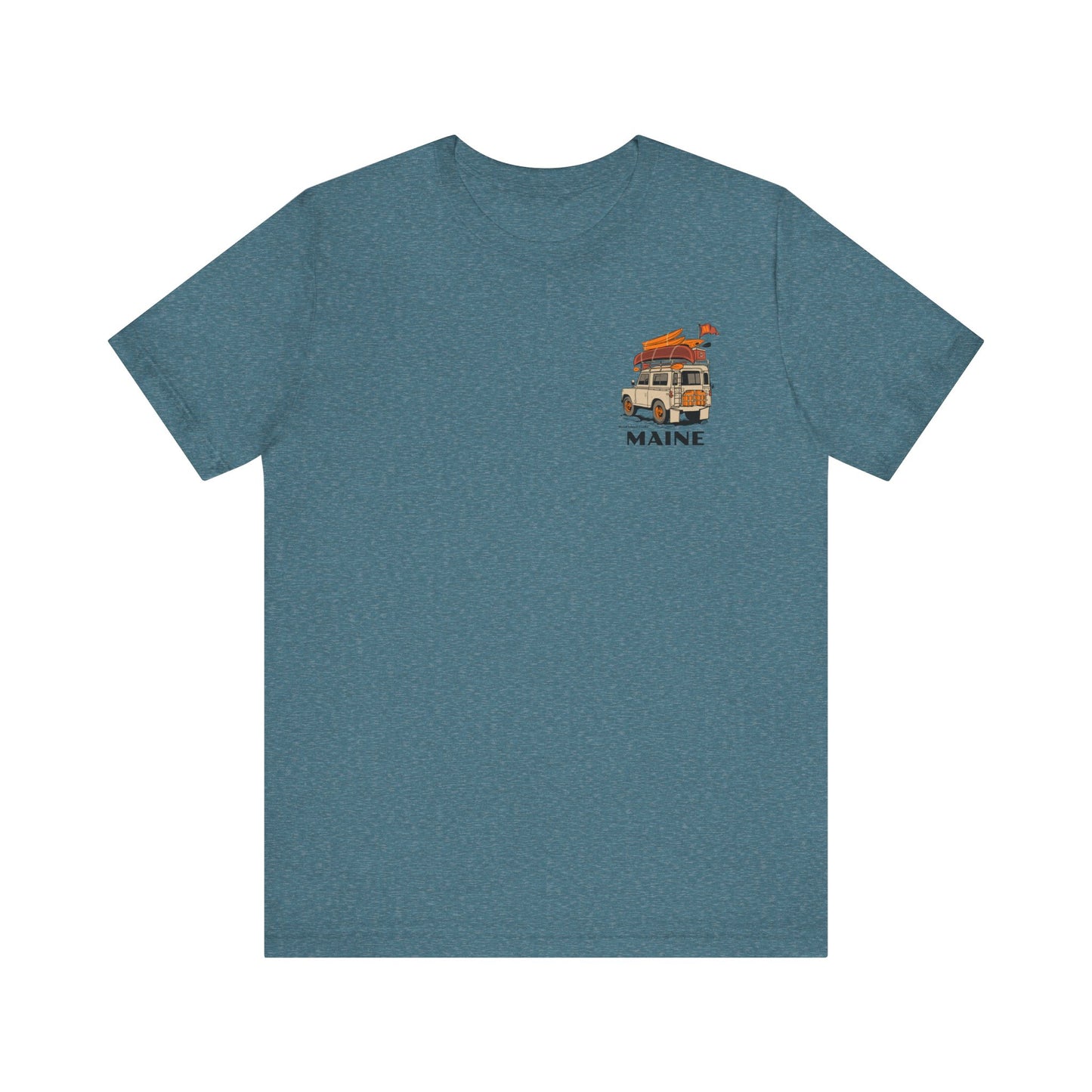 Maine Adventure Unisex Short Sleeve Tee - Perfect for Summer Trips!