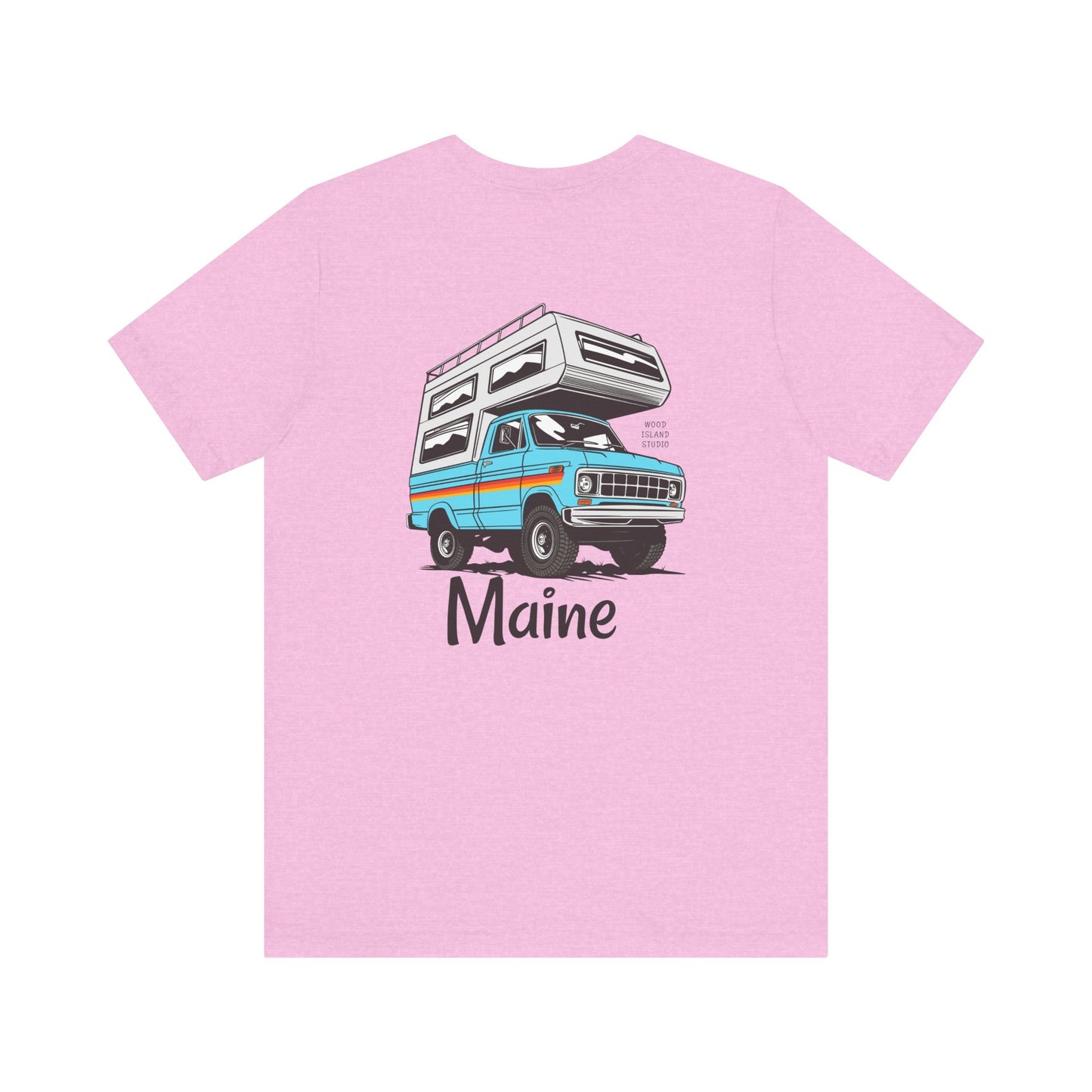 Maine Truck Camper Life Graphic Tee