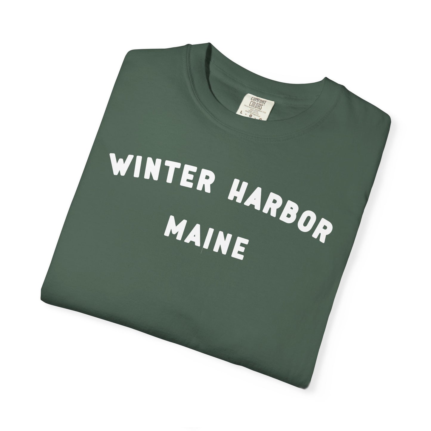 WINTER HARBOR MAINE tee