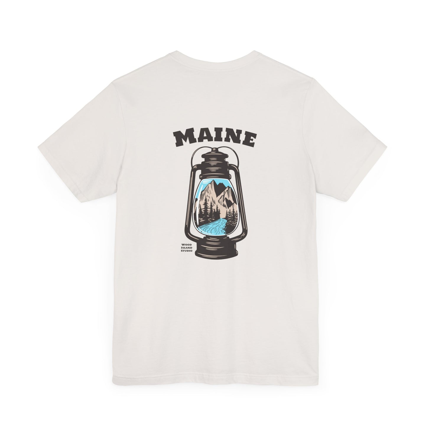 Maine Inspired Lantern Graphic Unisex Tee