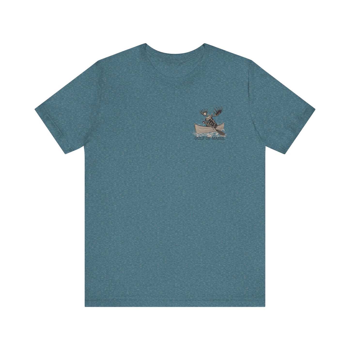 Gulf of Maine Rowing Moose Graphic Tee