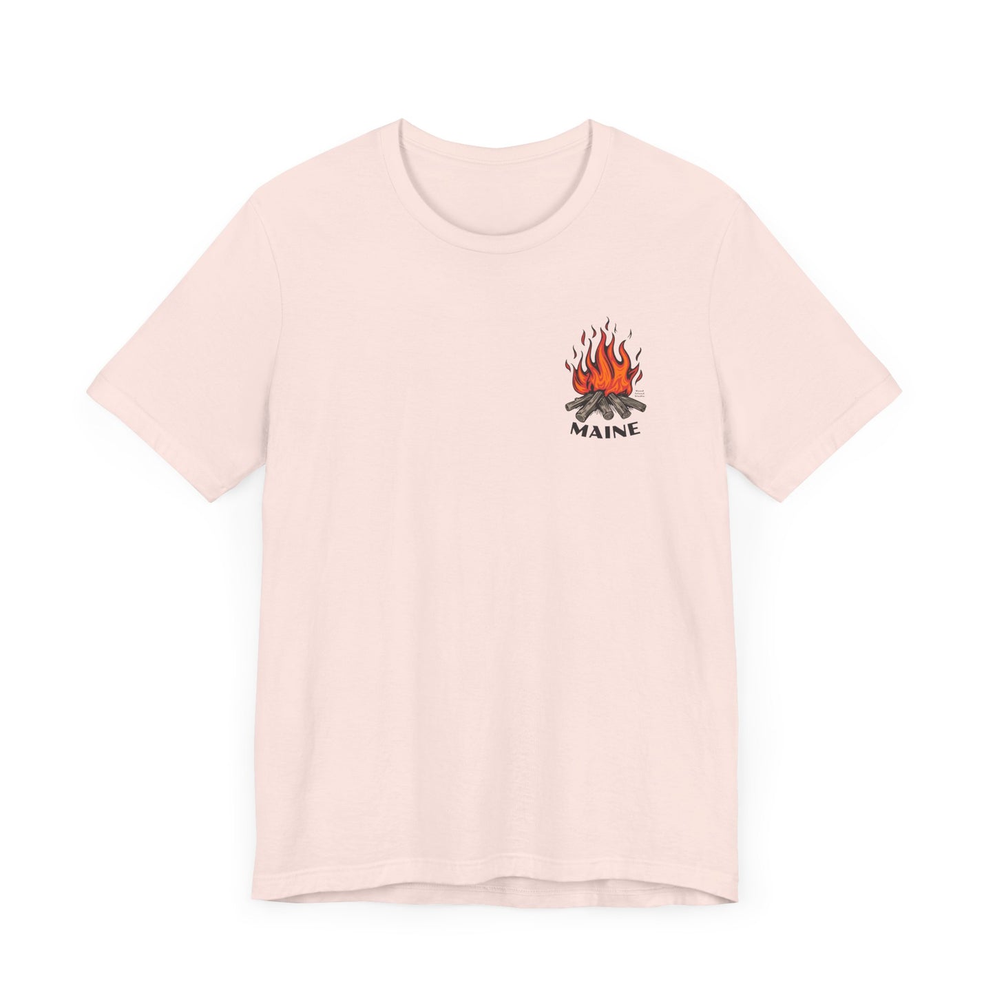 Maine Campfire Graphic Unisex Tee