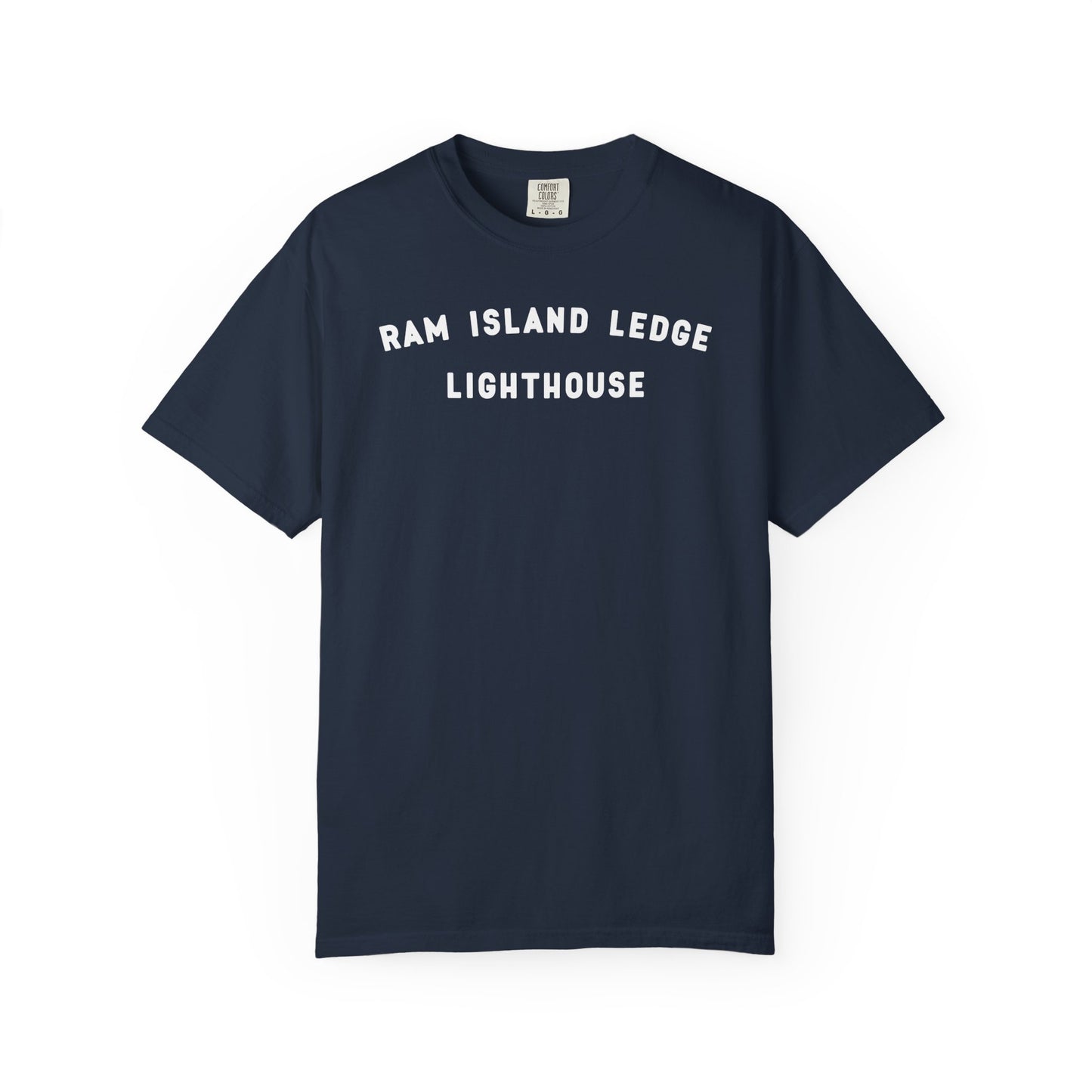 Maine's Best Spots - RAM ISLAND LEDGE LIGHTHOUSE - T-Shirt