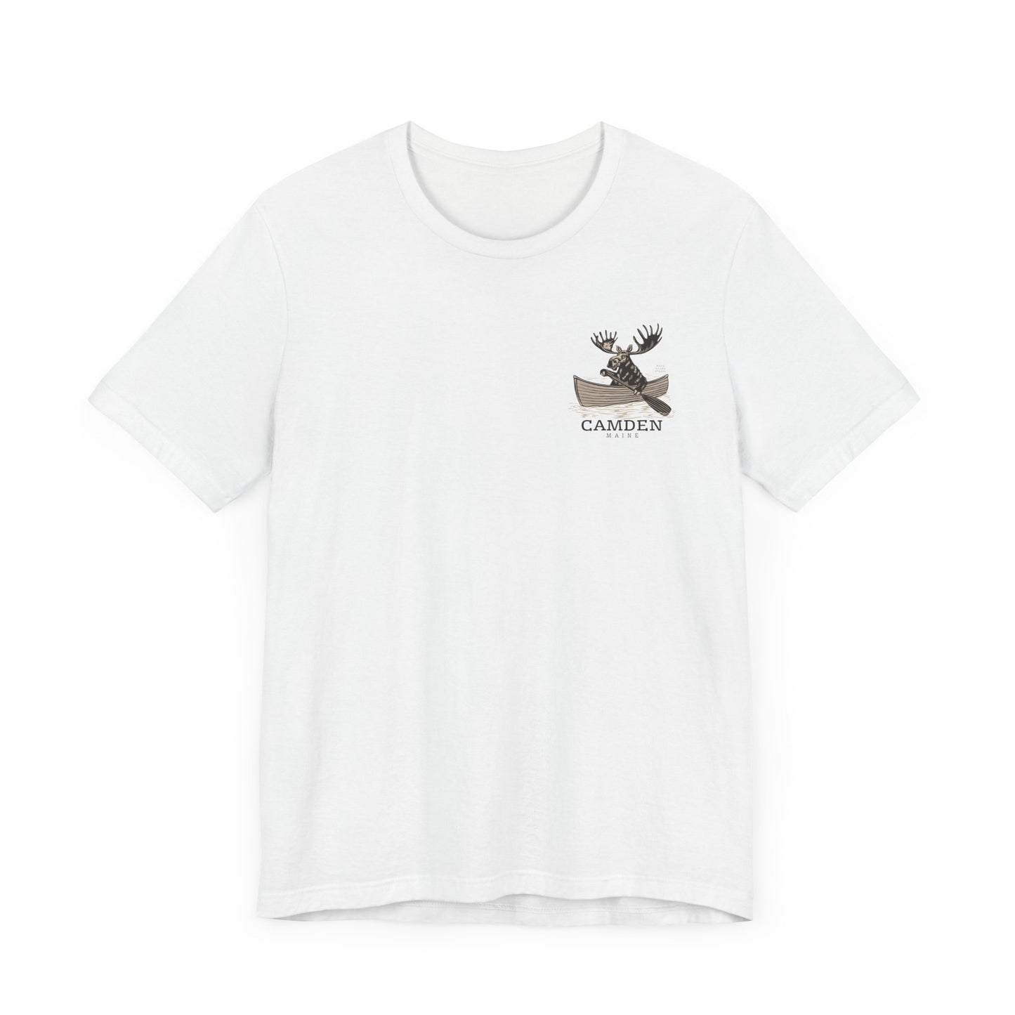 Camden Maine Rowing Moose Graphic Tee