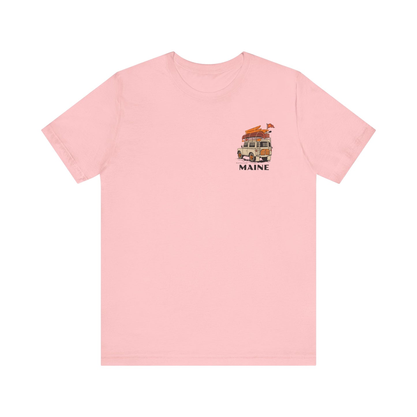 Maine Adventure Unisex Short Sleeve Tee - Perfect for Summer Trips!