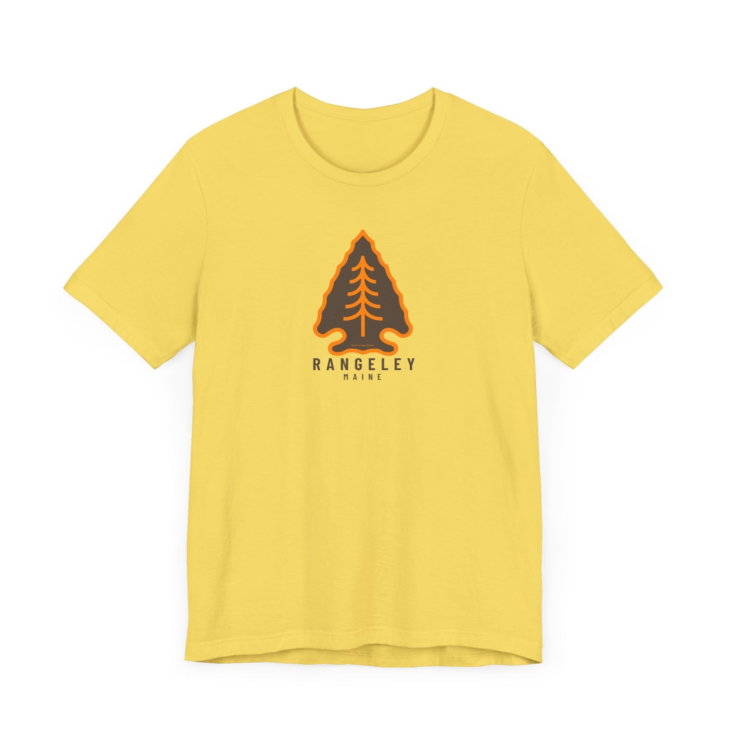 Rangeley Maine Arrowhead Graphic Tee - Unisex Short Sleeve T-Shirt