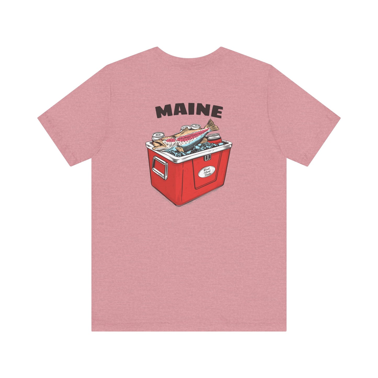 Maine FIsh Camp Graphic Unisex Tee