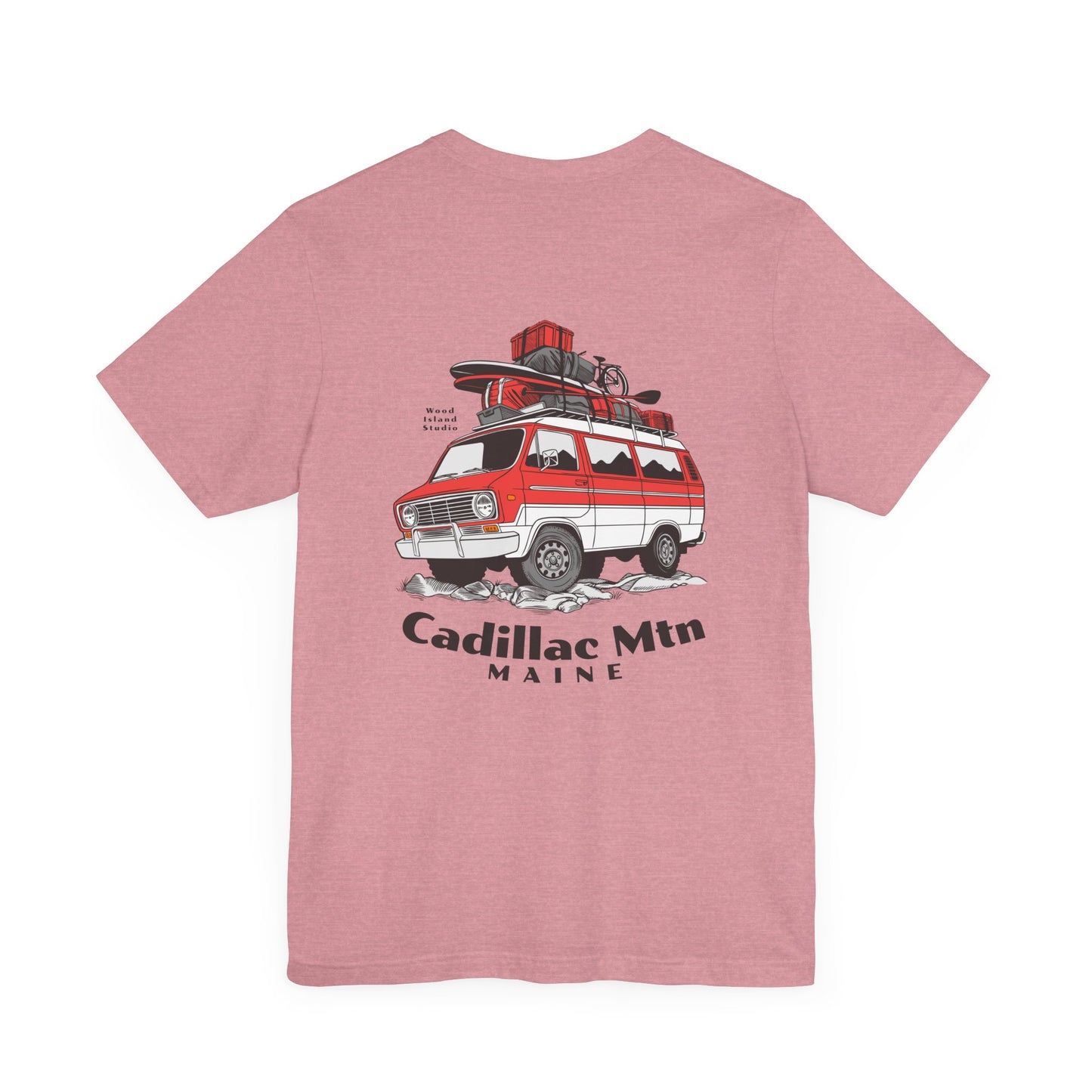 Cadillac Mountain Maine Campout Graphic Unisex Tee