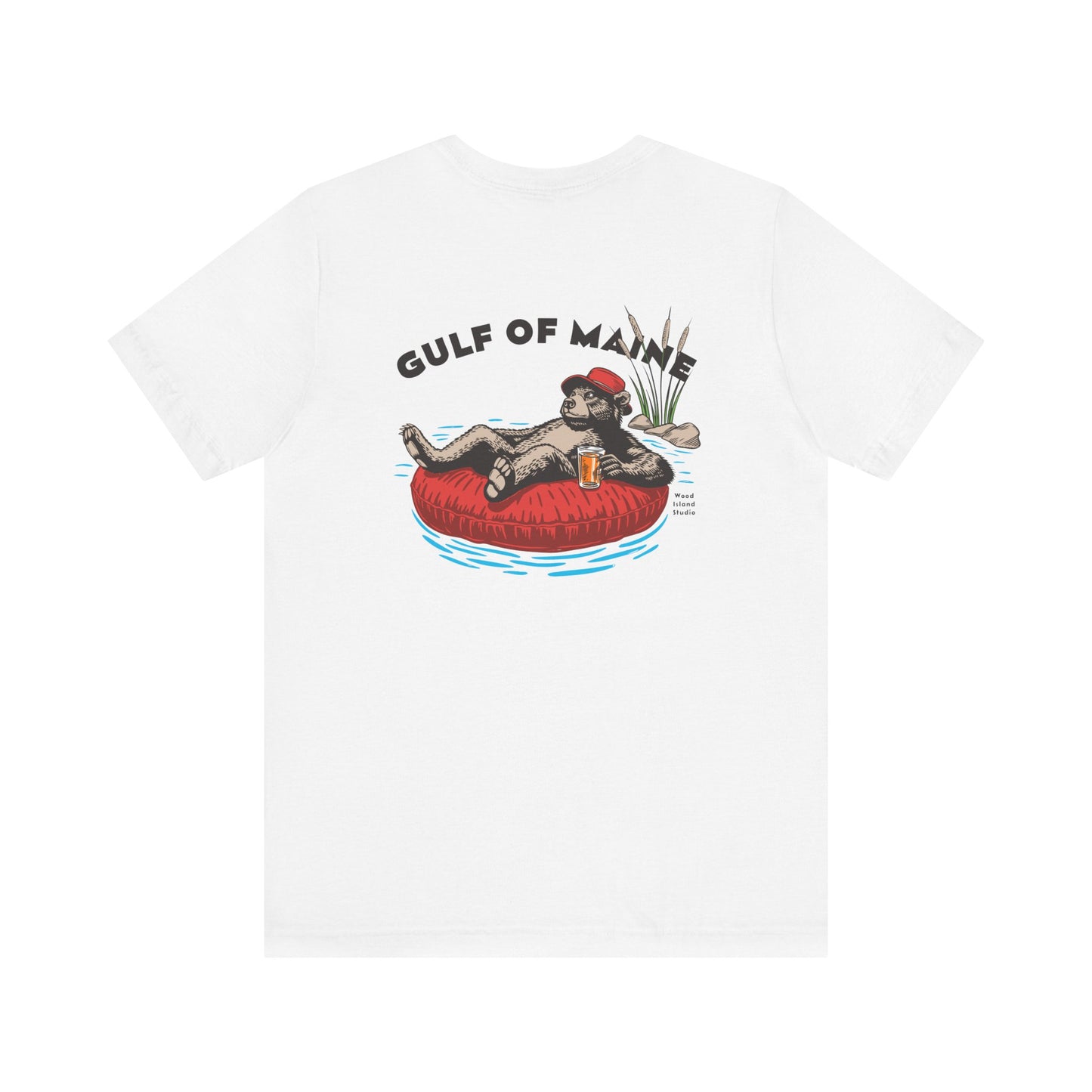 Gulf of Maine Rafting Bear Graphic Tee