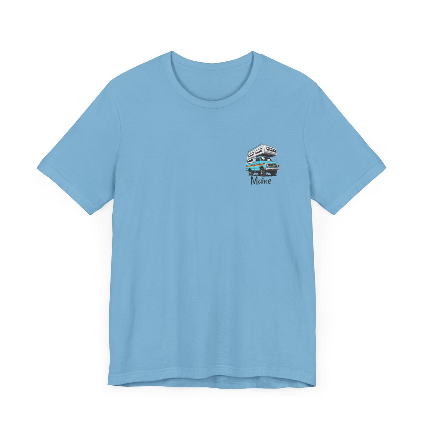 Maine Truck Camper Life Graphic Tee