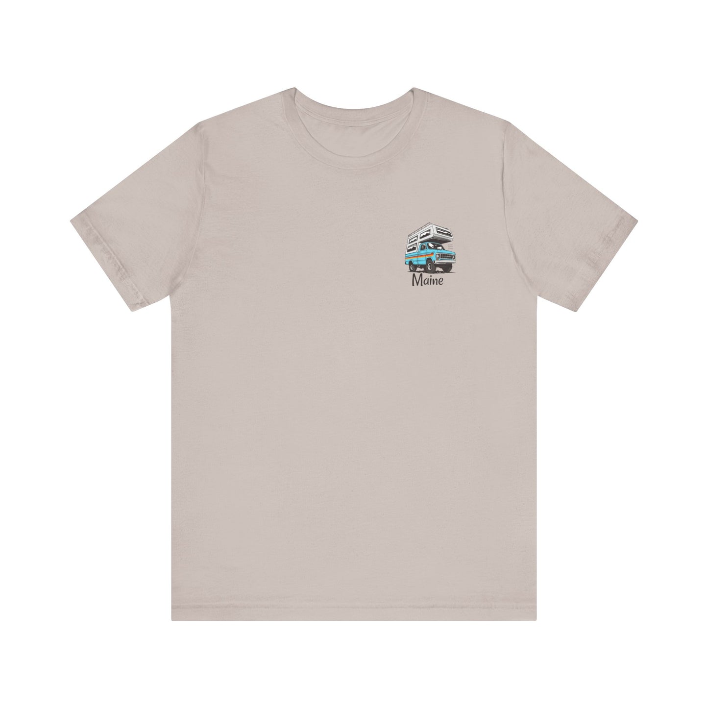 Maine Truck Camper Life Graphic Tee