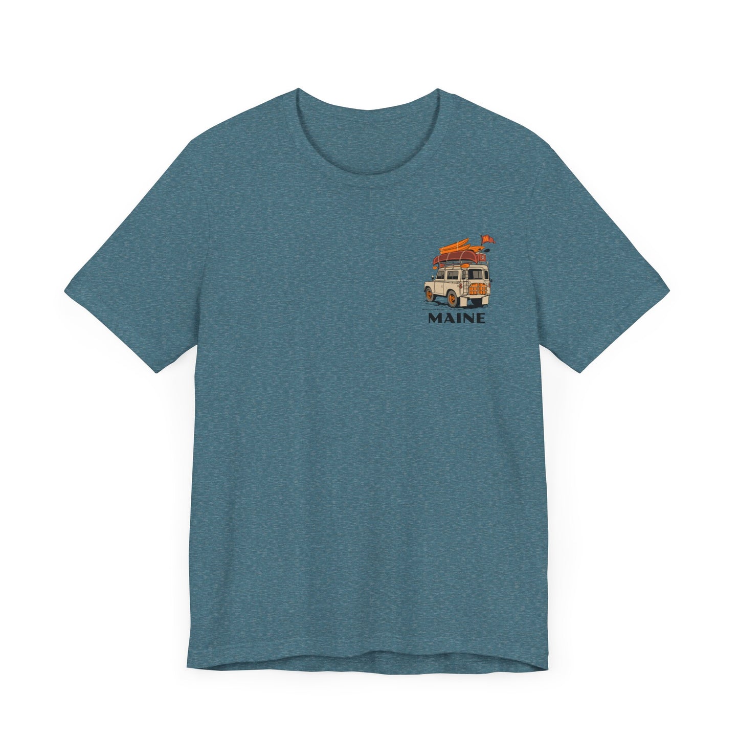 Maine Adventure Unisex Short Sleeve Tee - Perfect for Summer Trips!