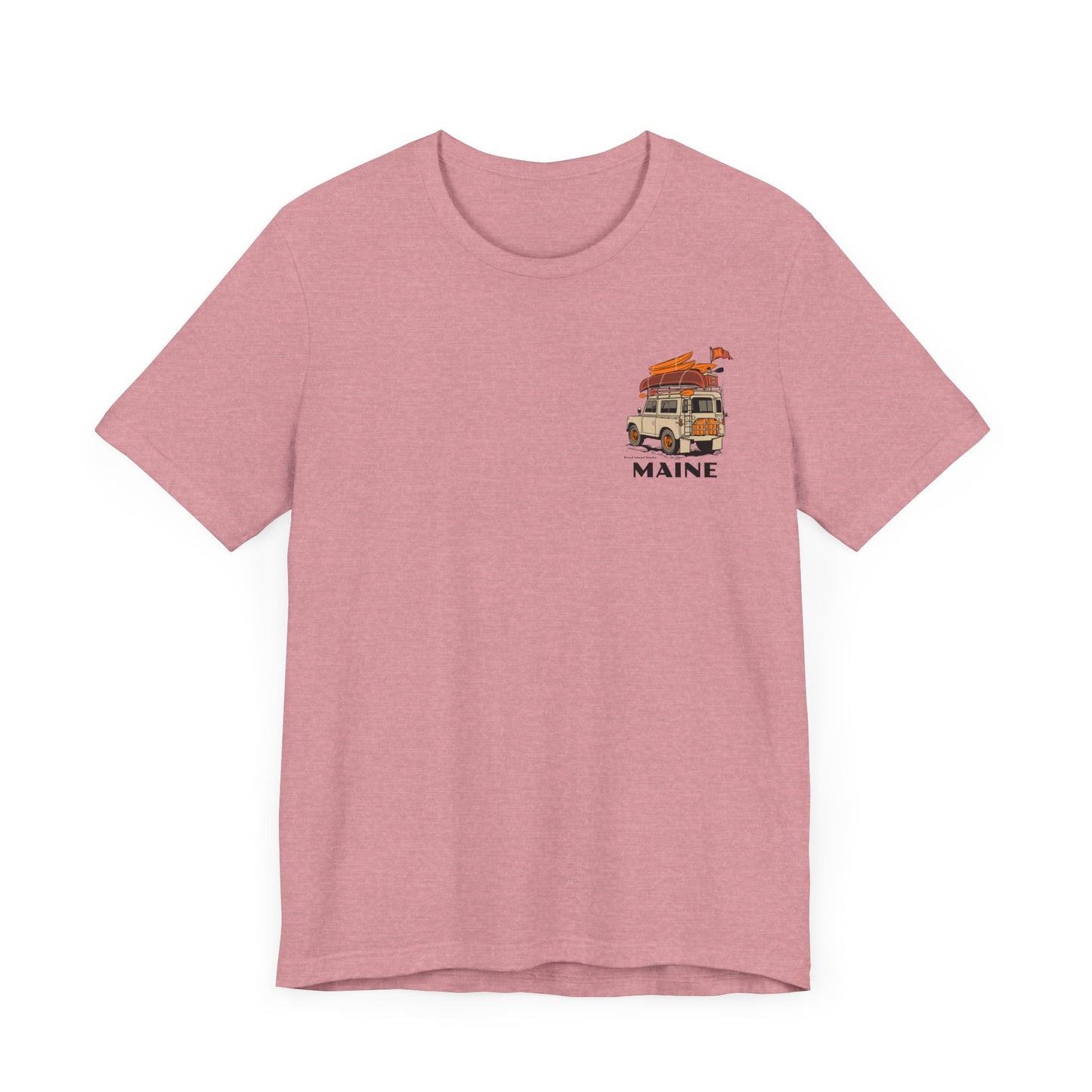 Maine Adventure Unisex Short Sleeve Tee - Perfect for Summer Trips!