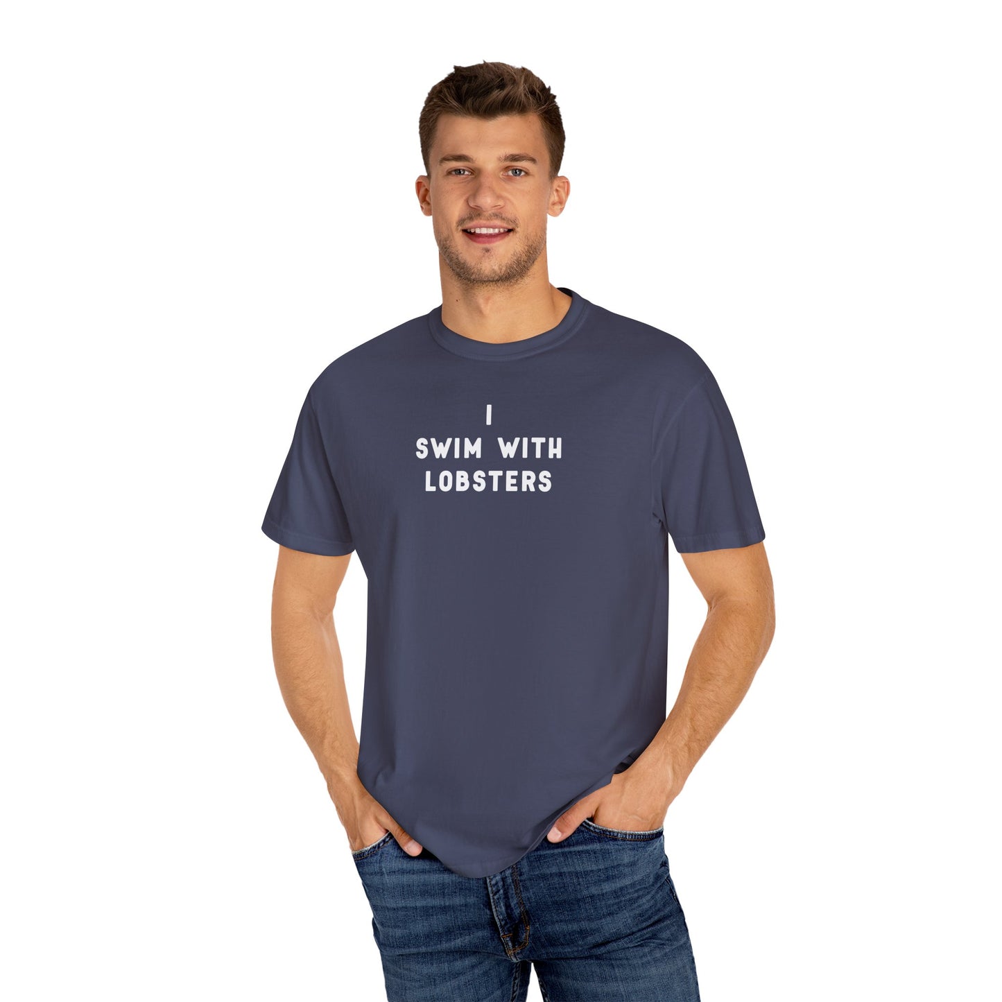 I SWIM WITH LOBSTERS - T-shirt