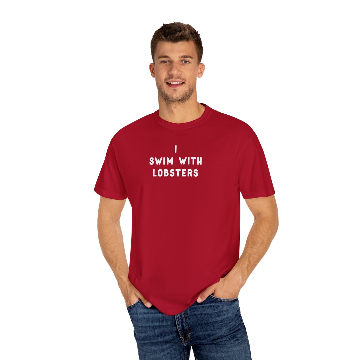 I SWIM WITH LOBSTERS - T-shirt