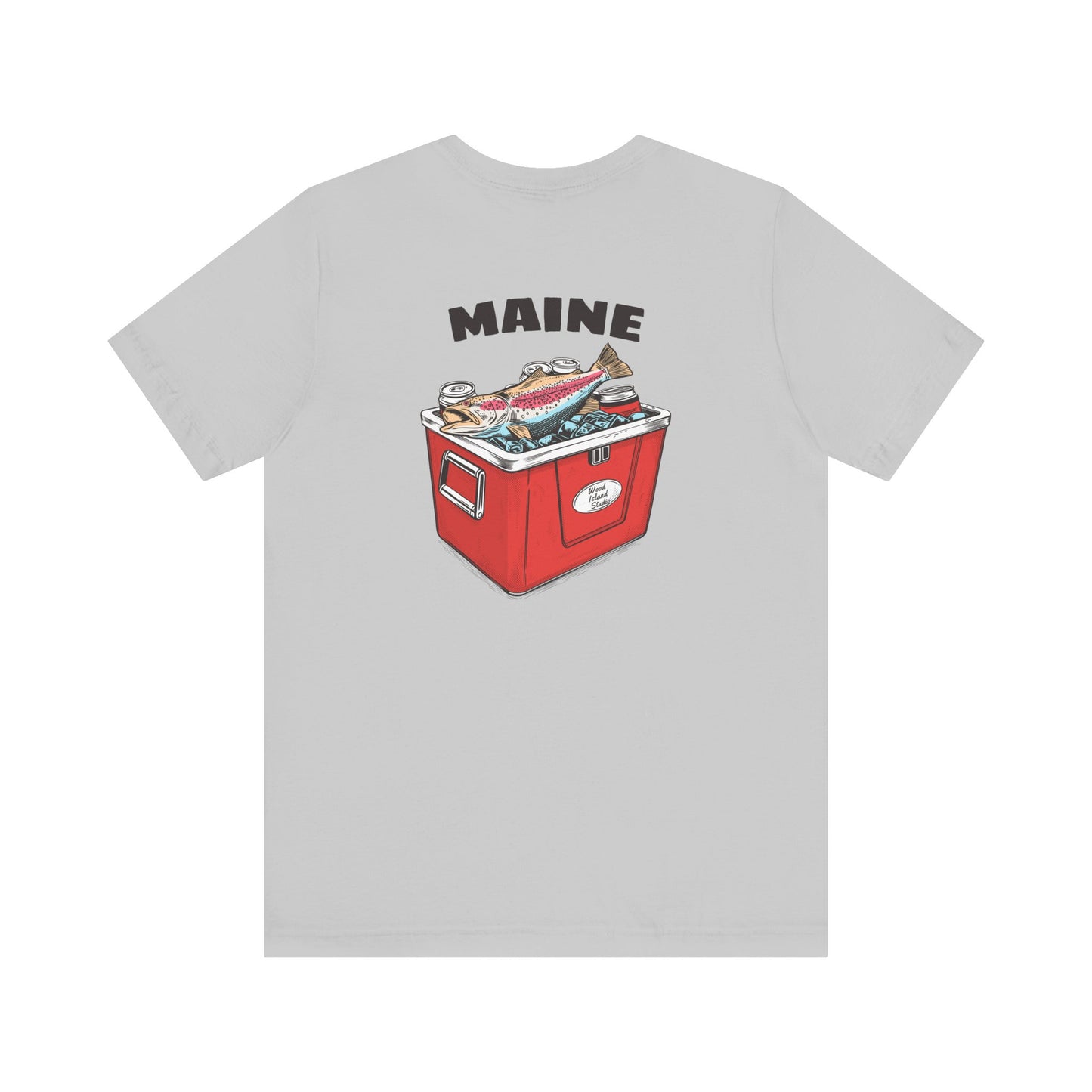 Maine FIsh Camp Graphic Unisex Tee