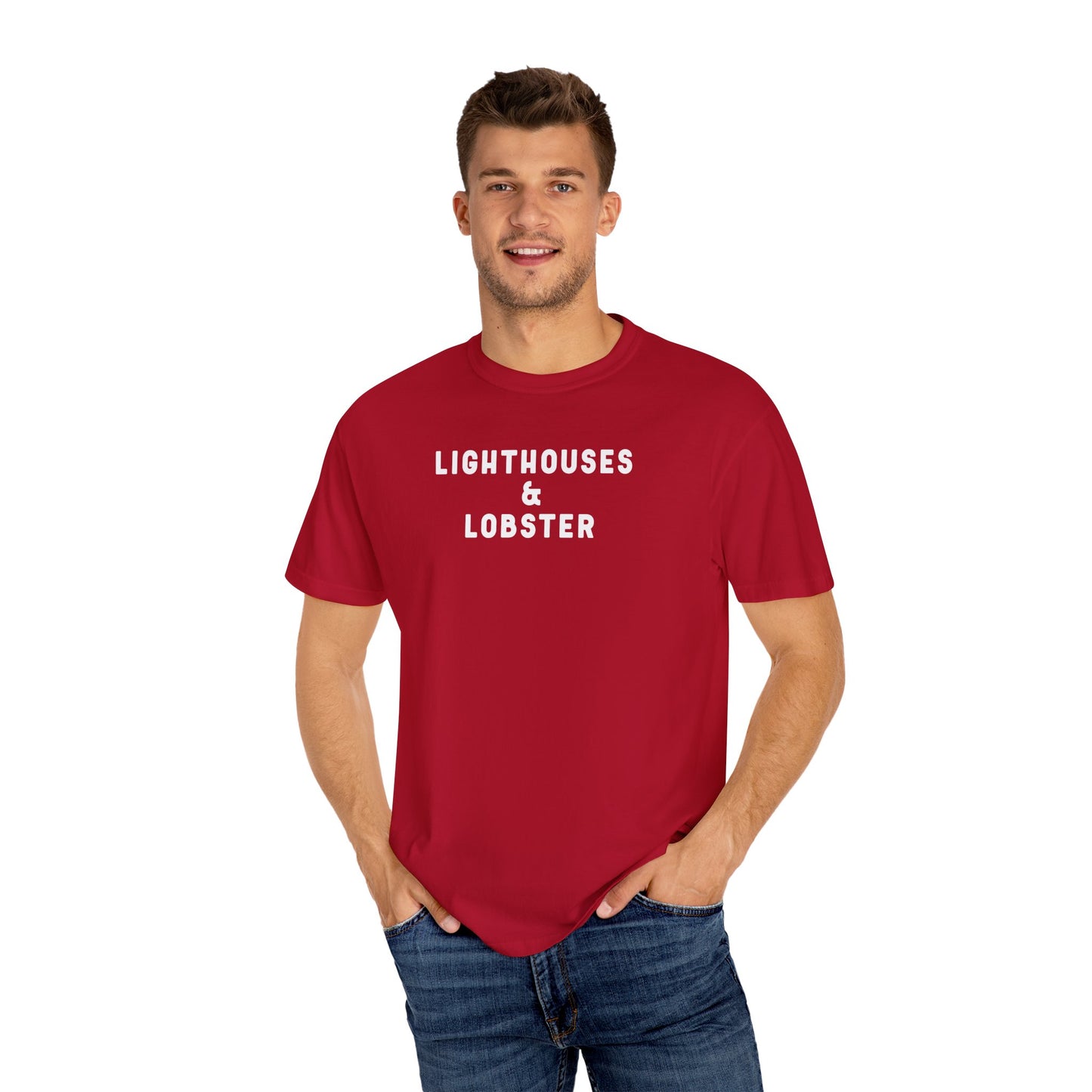 Lighthouses & Lobster - T-shirt