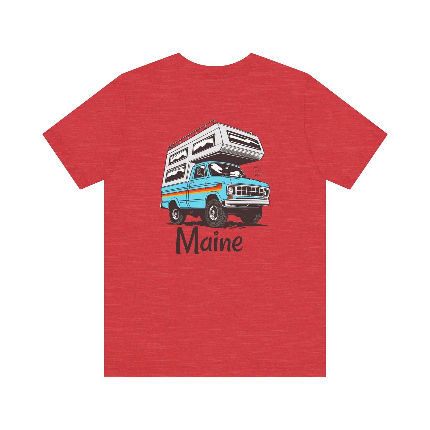 Maine Truck Camper Life Graphic Tee