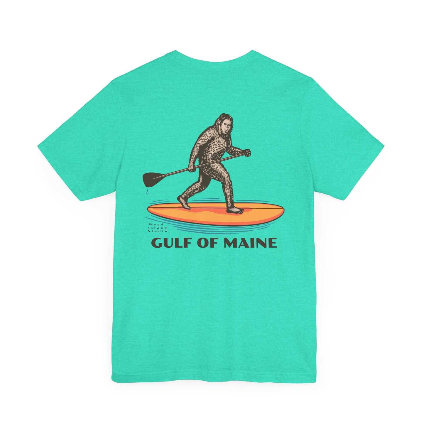 Gulf of Maine Yeti Adventure Tee - Unisex Jersey Short Sleeve T-Shirt