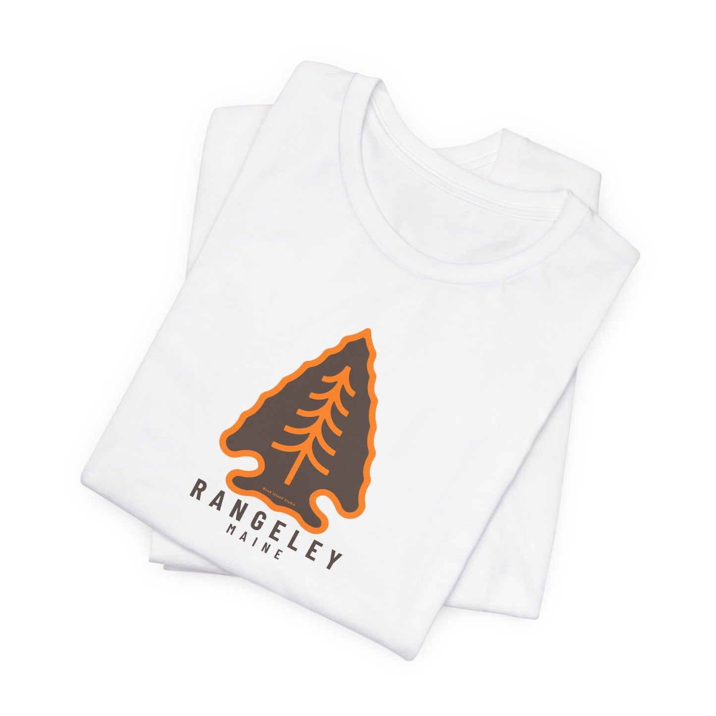 Rangeley Maine Arrowhead Graphic Tee - Unisex Short Sleeve T-Shirt