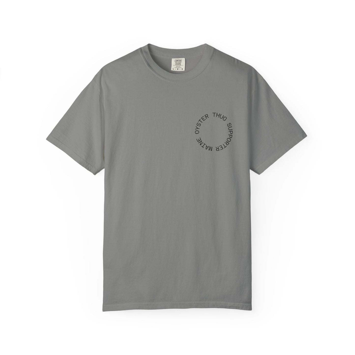 MAINE OYSTER THUG SUPPORTER TEE SHIRT