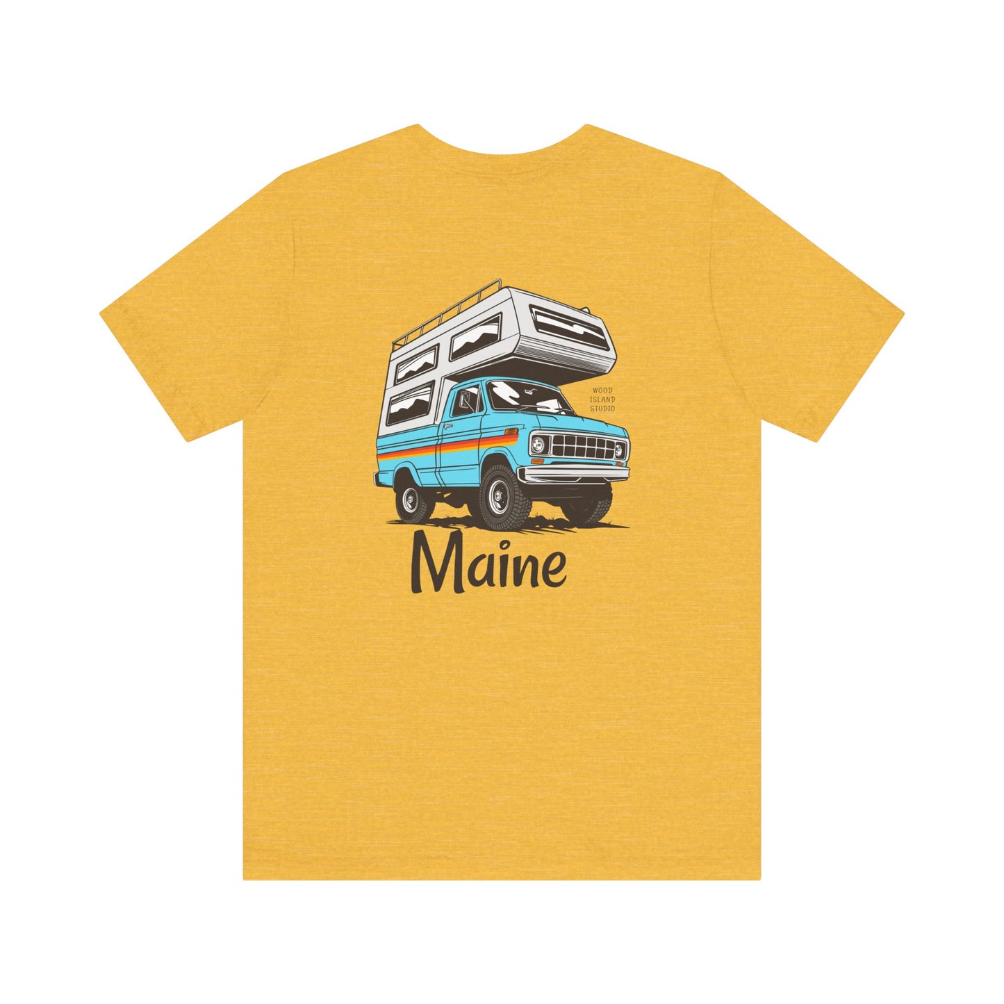 Maine Truck Camper Life Graphic Tee