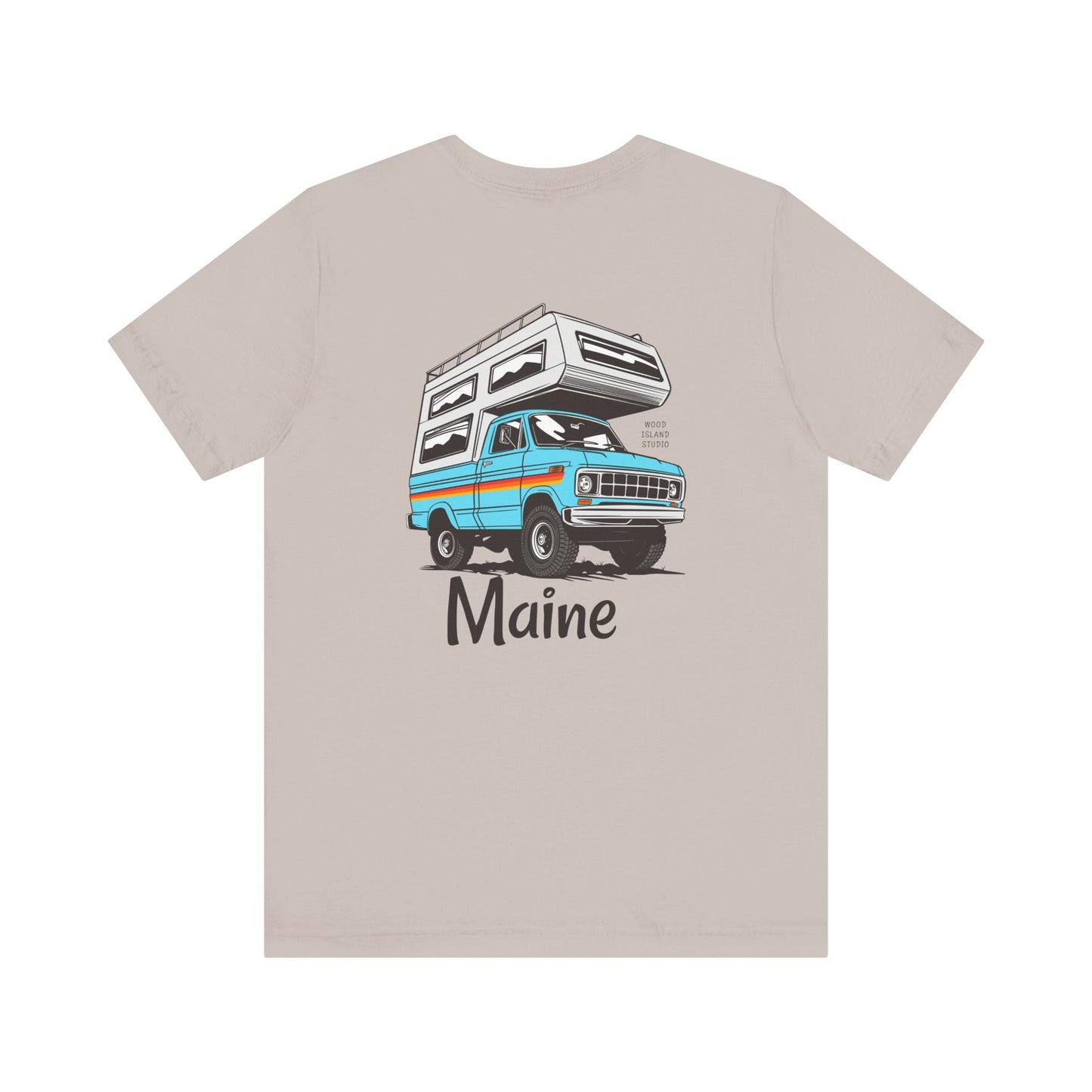 Maine Truck Camper Life Graphic Tee
