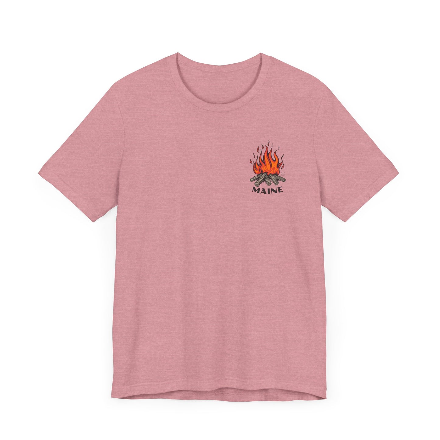 Maine Campfire Graphic Unisex Tee