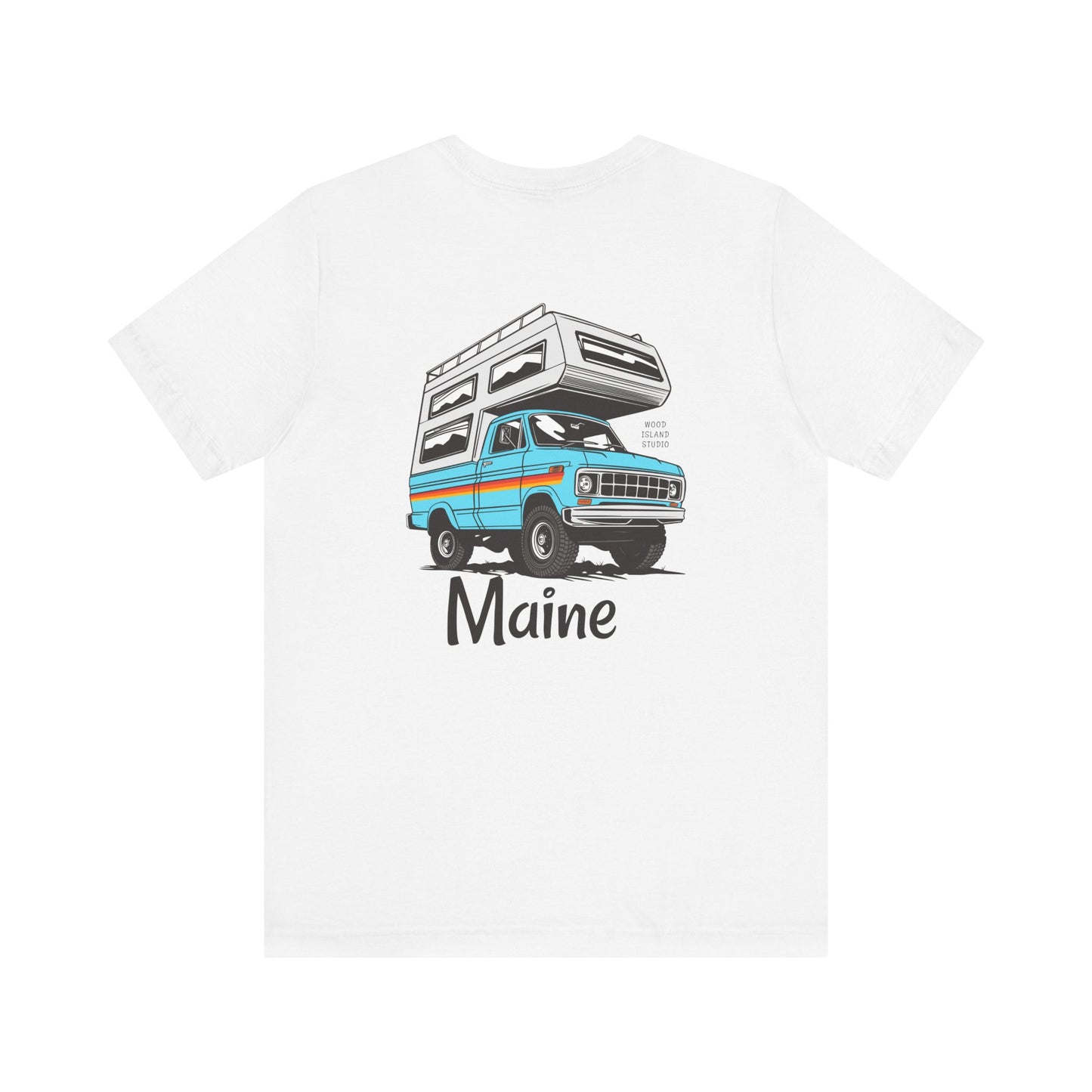Maine Truck Camper Life Graphic Tee