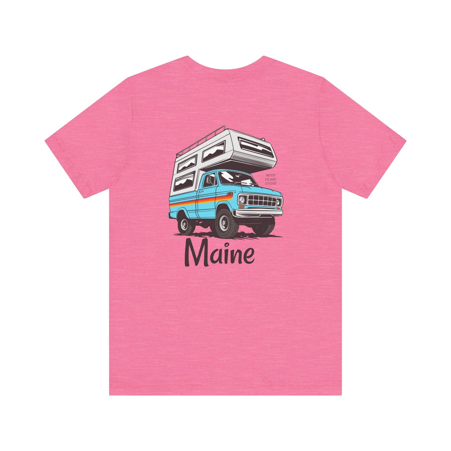 Maine Truck Camper Life Graphic Tee