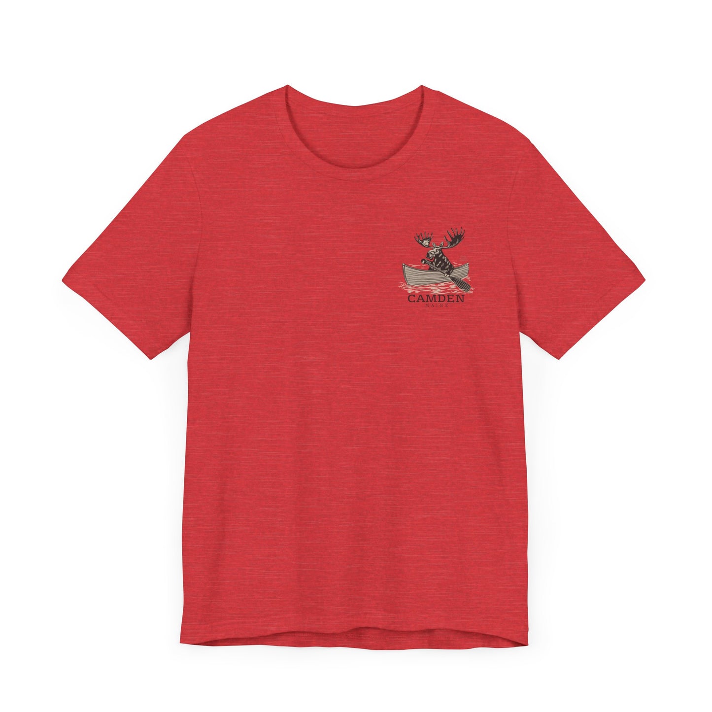 Camden Maine Rowing Moose Graphic Tee