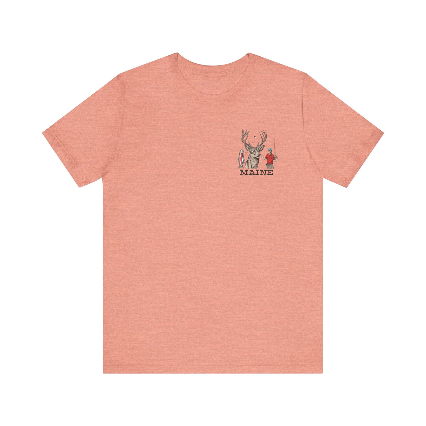 Maine Sportsman Graphic Unisex Tee