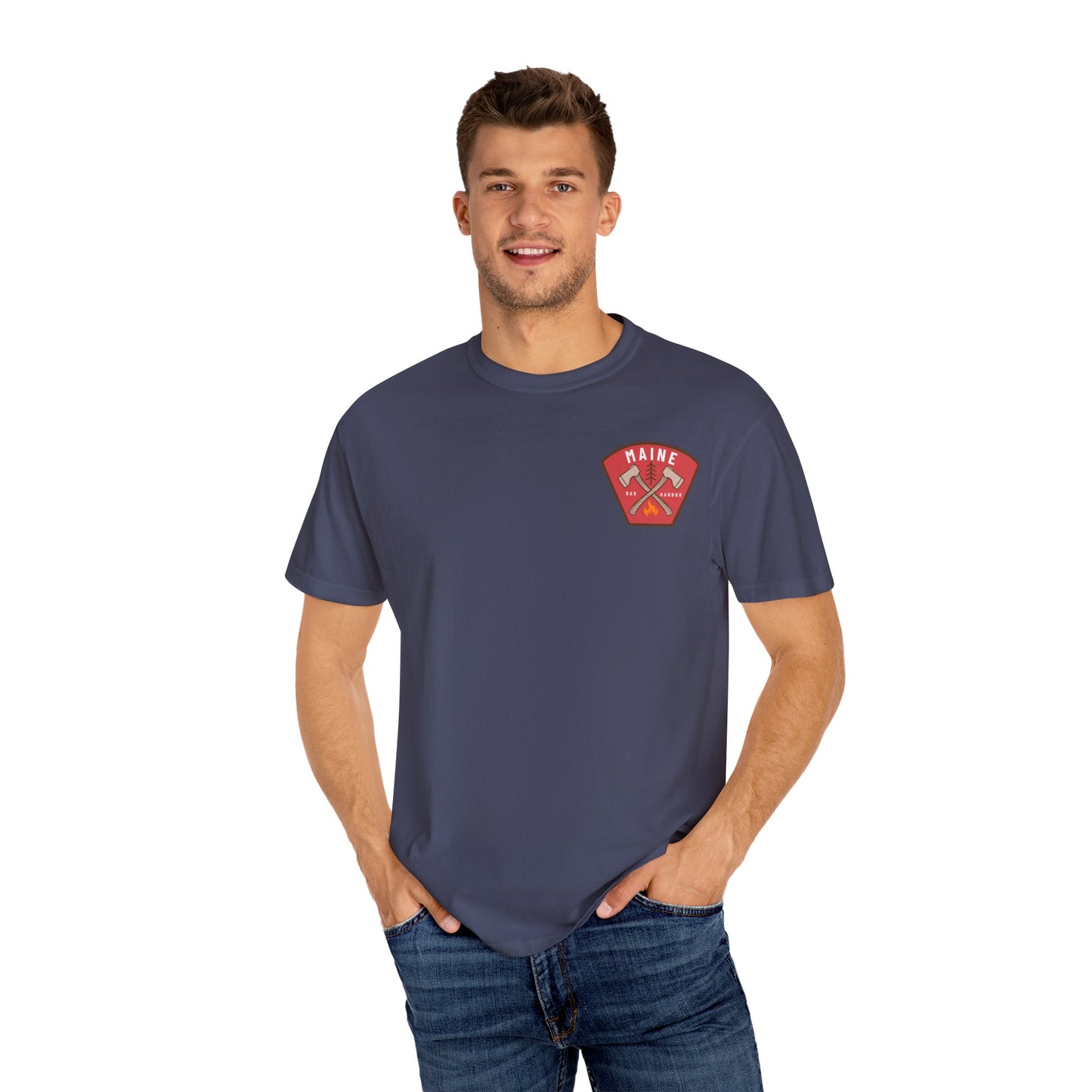 BAR HARBOR MAINE - Camping T-shirt