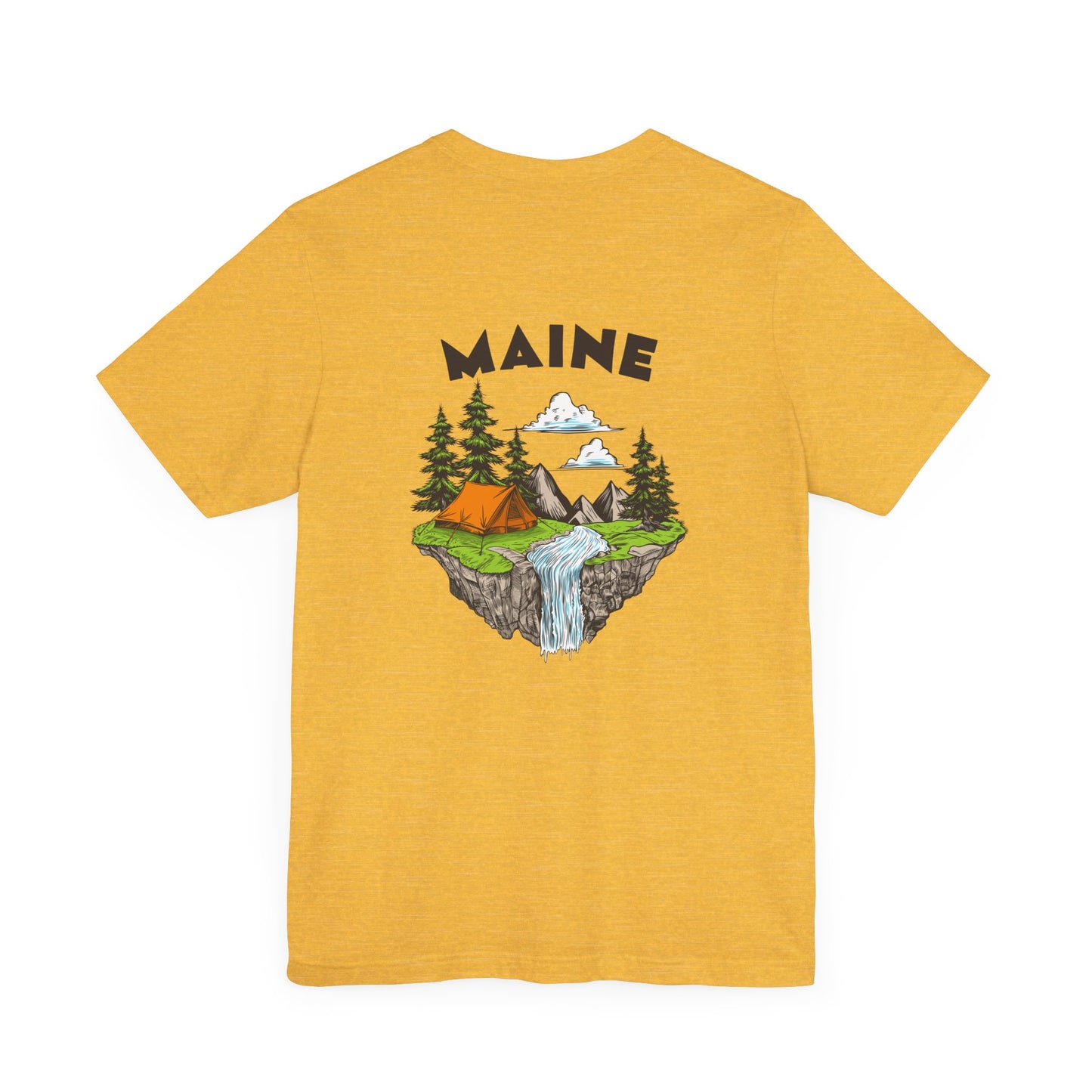 Maine Camping Graphic Tee