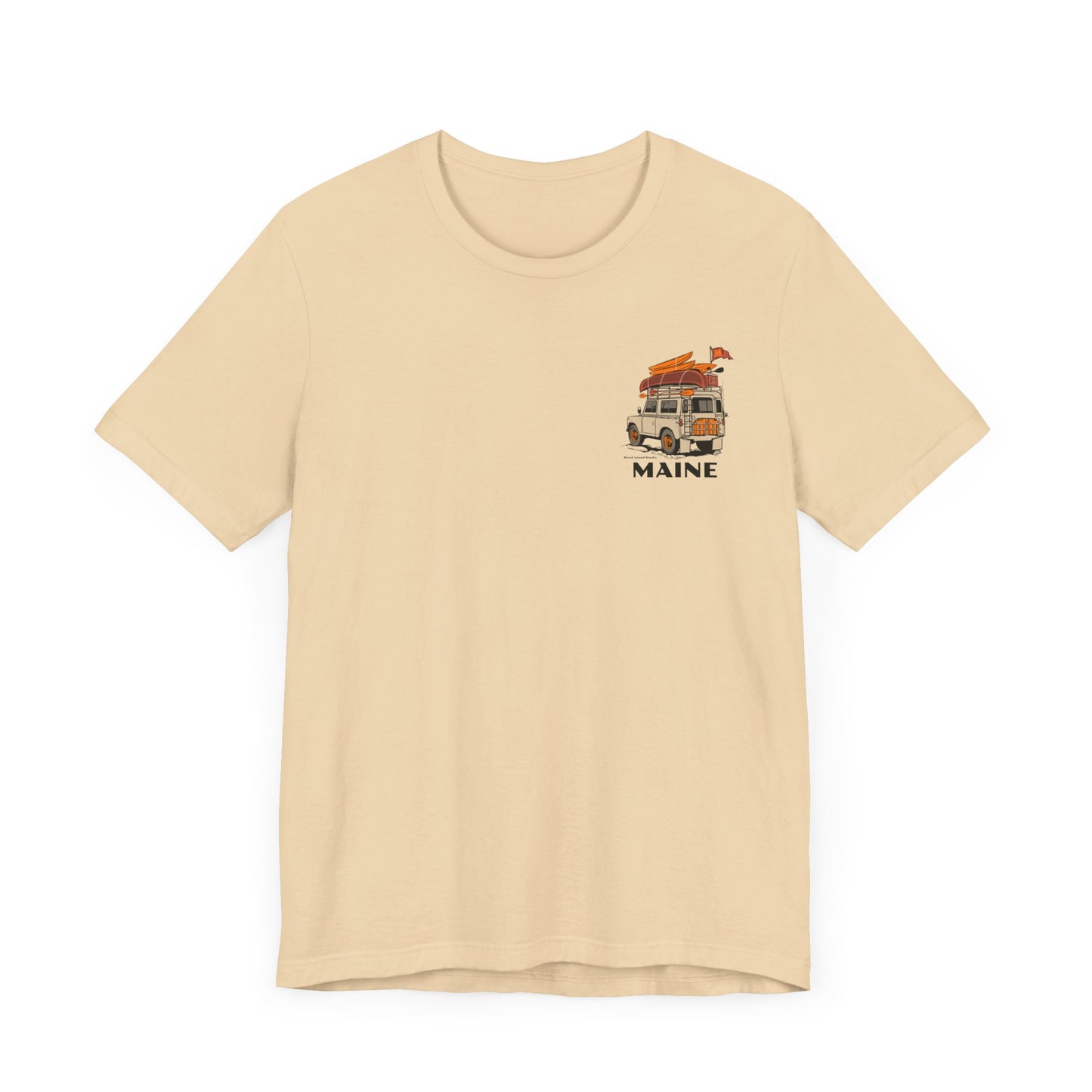 Maine Adventure Unisex Short Sleeve Tee - Perfect for Summer Trips!