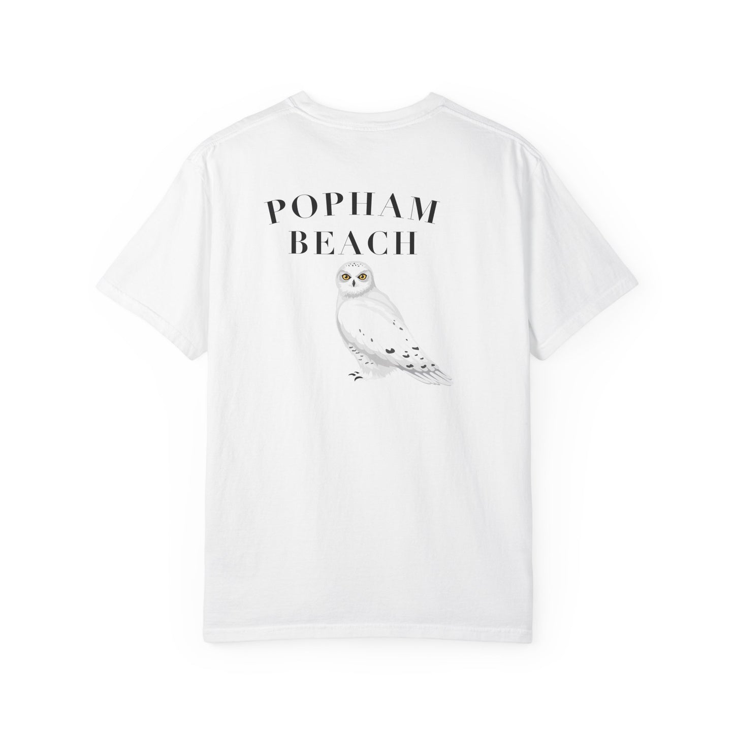 Popham Beach Snowy Owl Tee – Comfort Colors 1717