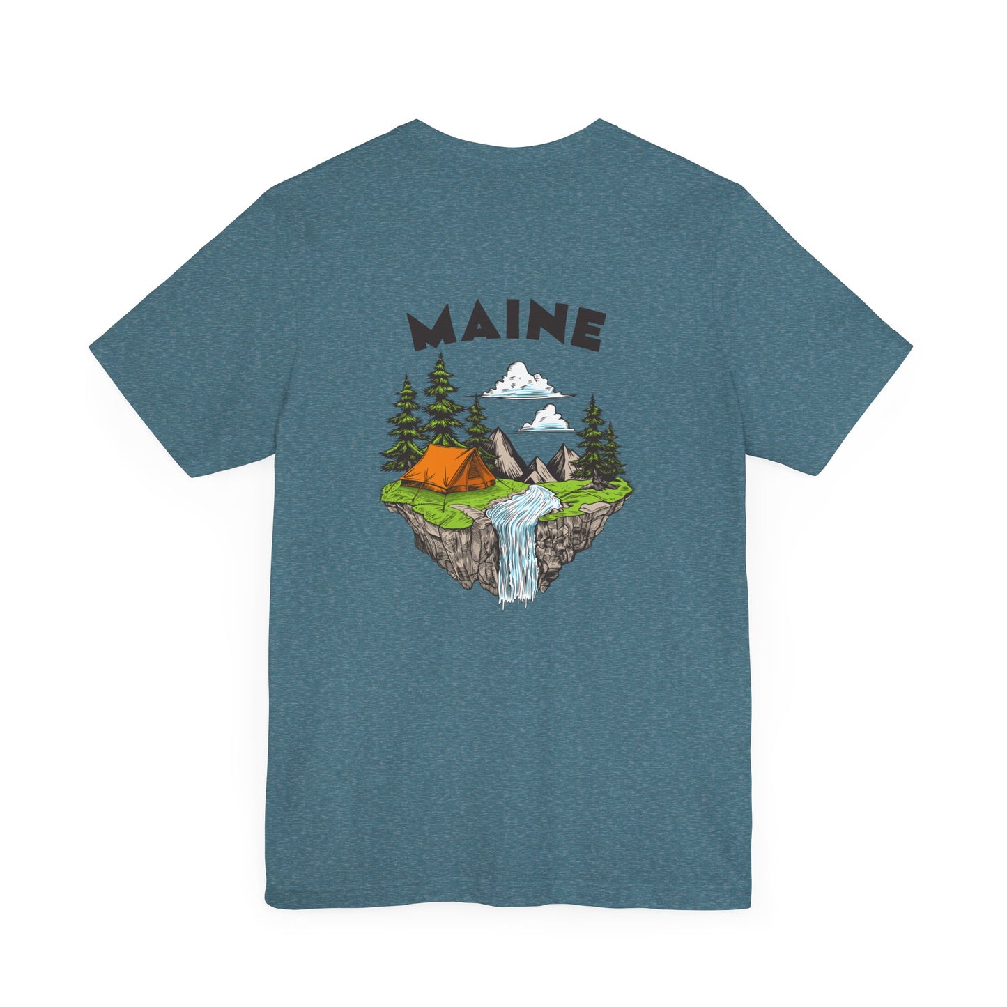 Maine Camping Graphic Tee