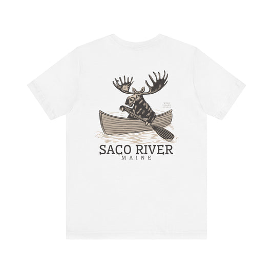 Saco River Rowing Moose Graphic Tee