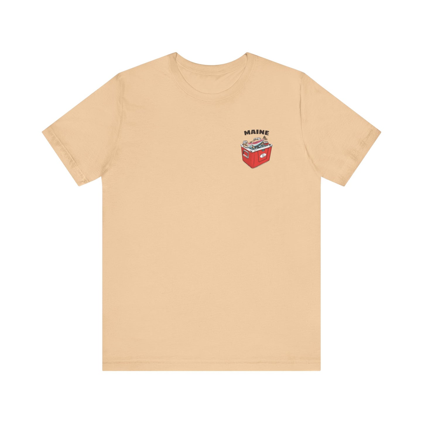 Maine FIsh Camp Graphic Unisex Tee