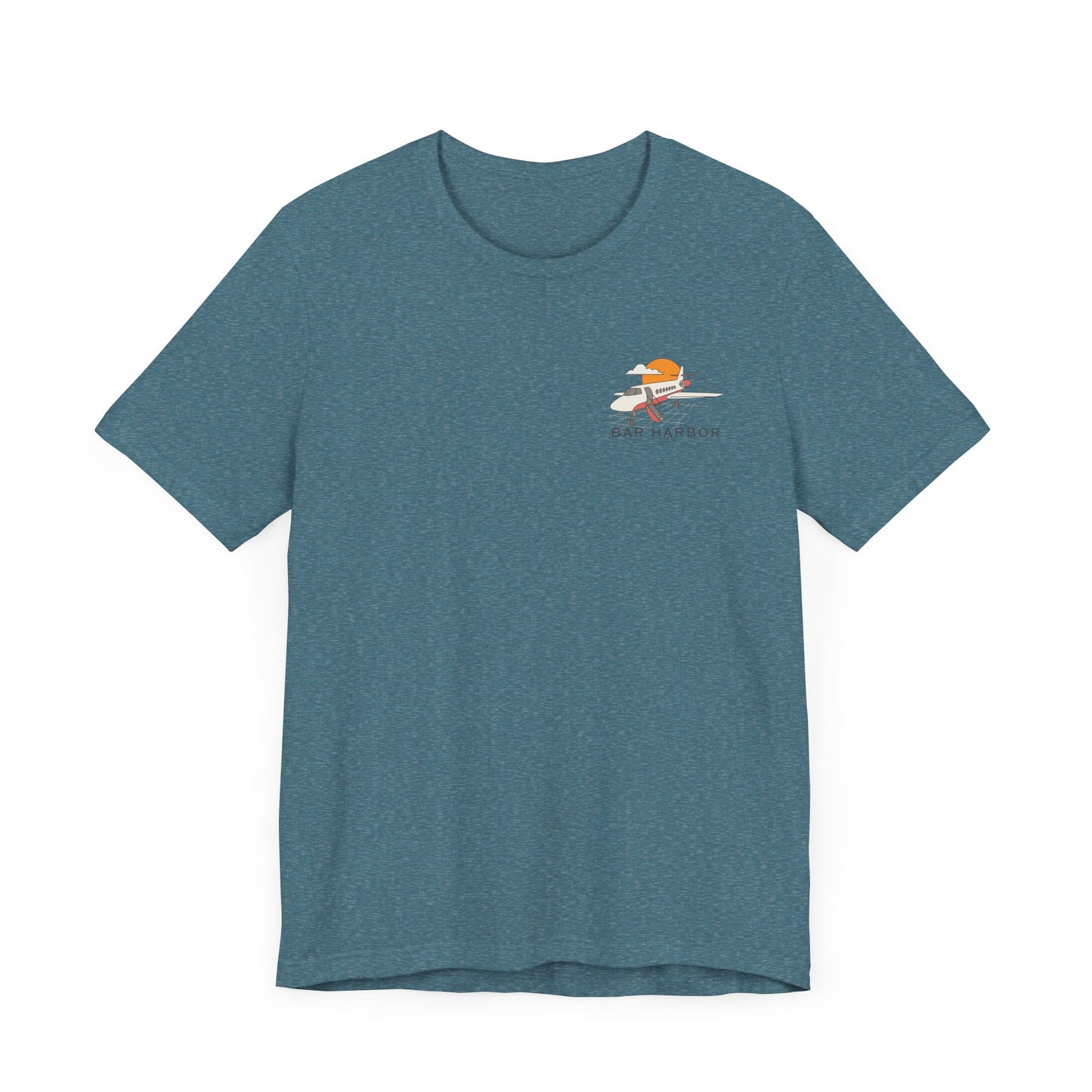 Bar Harbor Maine Aviation Graphic Tee