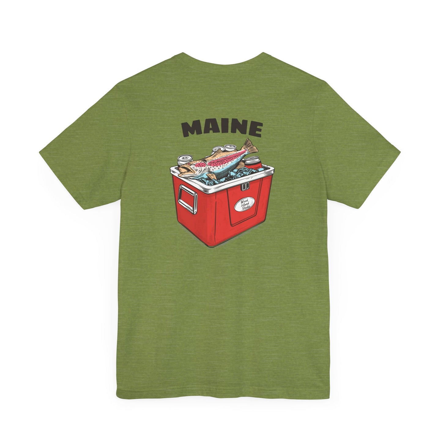 Maine FIsh Camp Graphic Unisex Tee