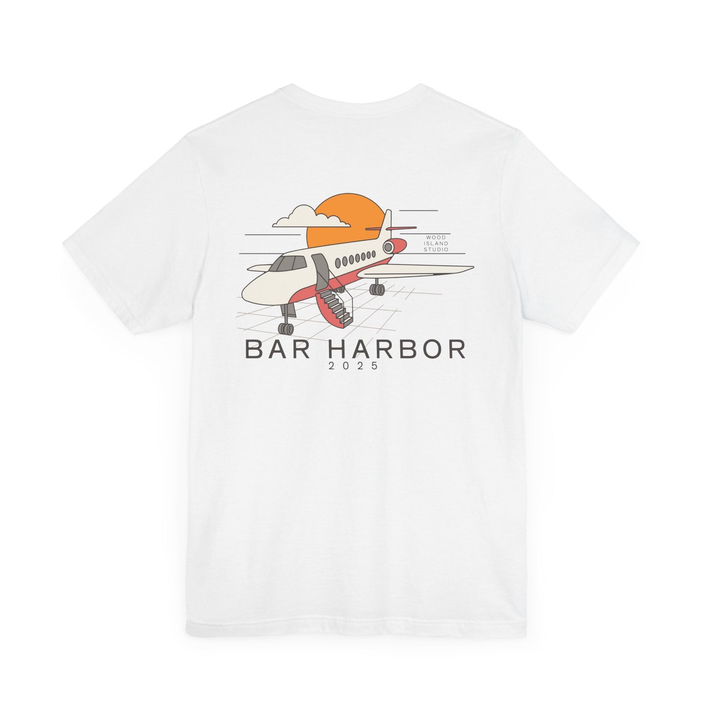 Bar Harbor Maine Aviation Graphic Tee